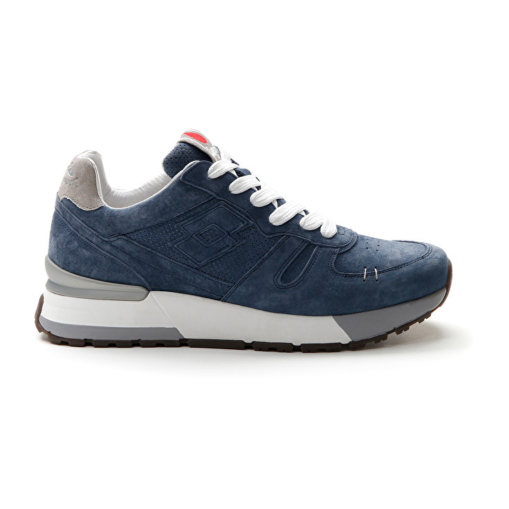 Lotto Tokyo Shibuya Nu Zapatillas Hombre - Azul Marino - Colombia MRZSPVJ-76